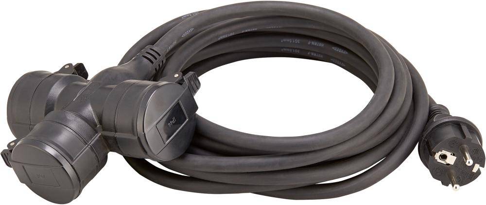 Verlängerungskabel 3-fachH07RN-F3G1,5 10m FORTIS - Artikel: 4317784708326