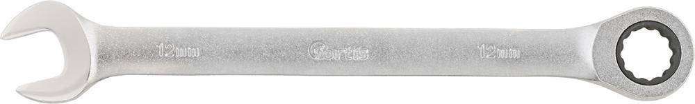 Maulschl. mit Ringratsche12mm gerade FORTIS - Artikel: 4317784727310