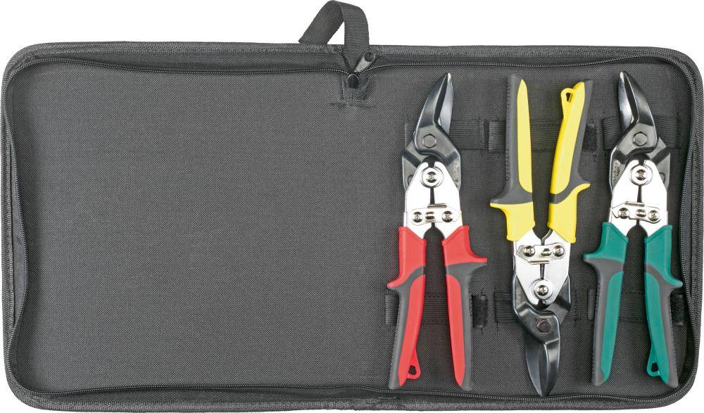 Blechscheren-Set 3 tlg. FORTIS - Artikel: 4317784727723
