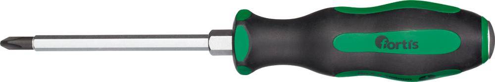 Schraubendreher 6-kant PH2x100mm Schlagkappe FORTIS - Artikel: 4317784730198