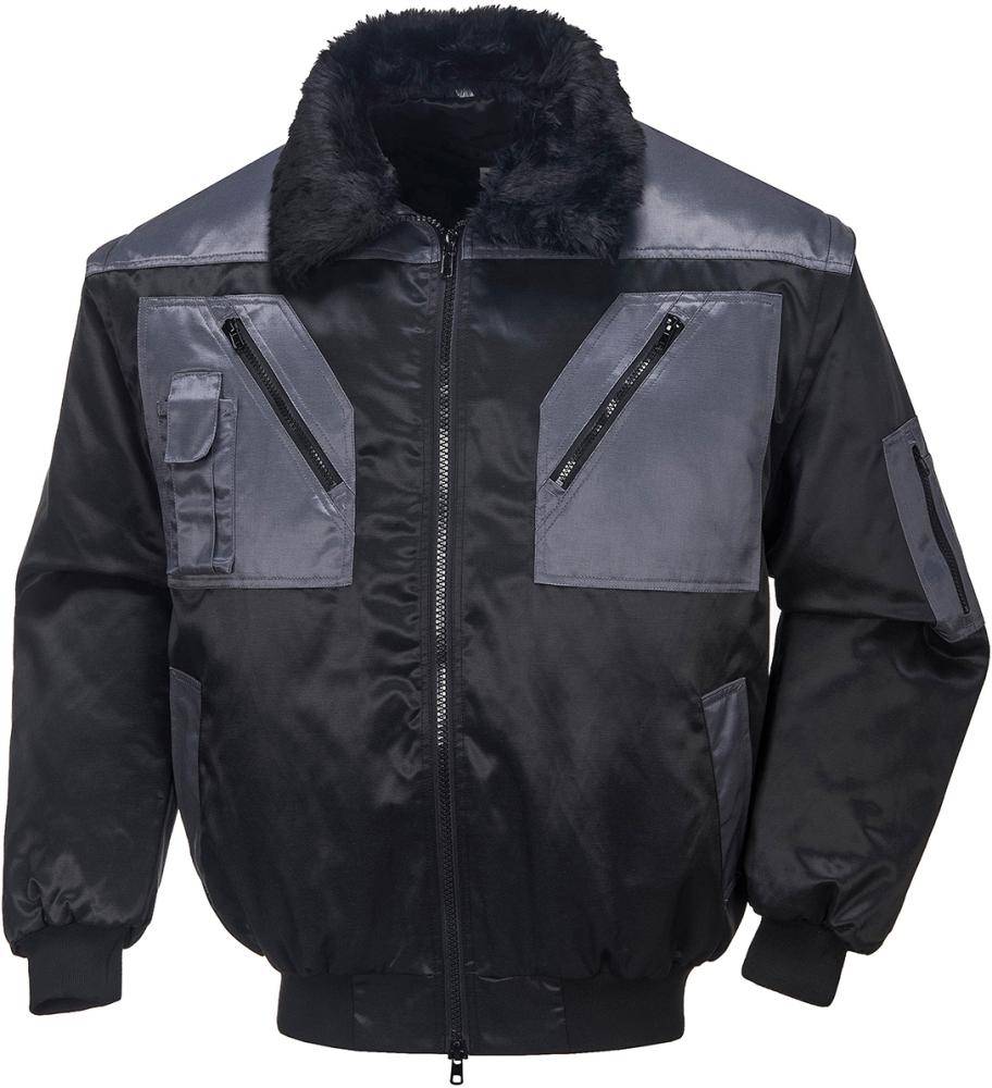 Pilotenjacke Achim schw./anthr.,Gr. S - Artikel: 4317784732864