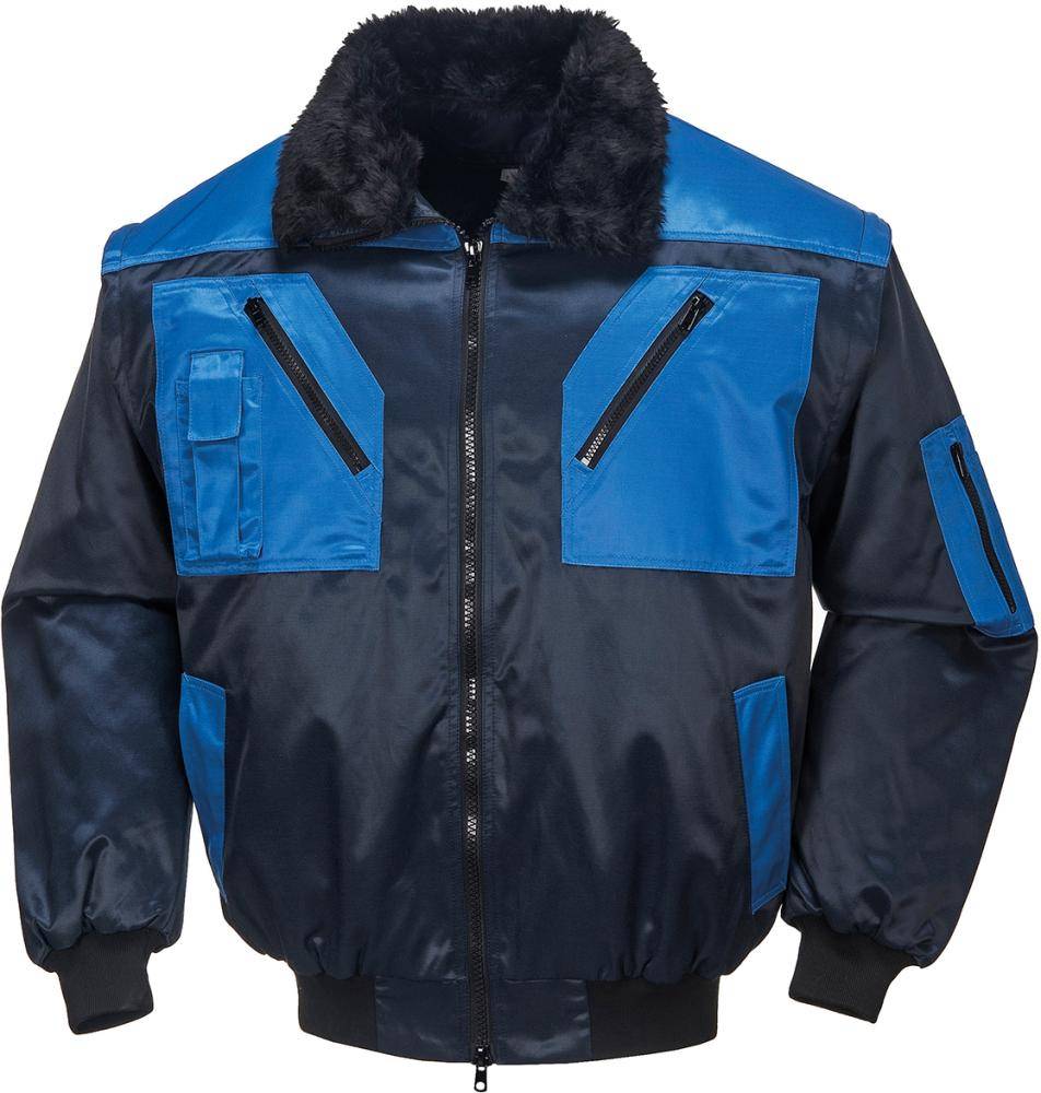 Pilotenjacke Achim marine/royal, Gr. 2XL - Artikel: 4317784733021