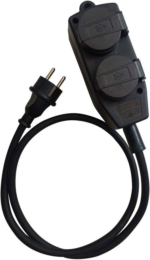 Verlängerungskabel 4-fachH07RN-F3G1,5 5m FORTIS - Artikel: 4317784735353