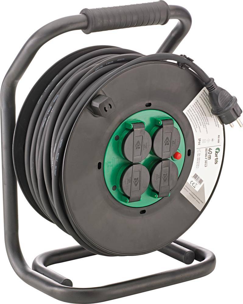 Kabeltrommel Kunststoff H07RN-F3G1,5 40m FORTIS - Artikel: 4317784735421