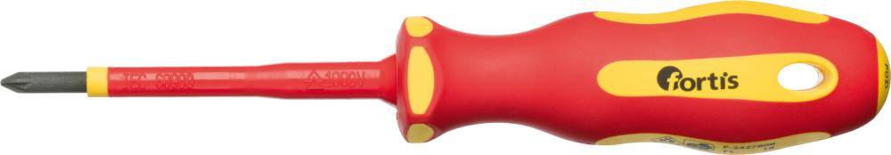 Schraubendreher VDE PZ1x 80mm FORTIS - Artikel: 4317784793124