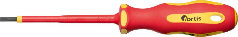 Schraubendreher VDE Schlitz 4 x0,8x100mm FORTIS - Artikel: 4317784793322