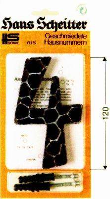 Hausnummern Nr.015 Ei Rowe Nr."2" - Artikel: 4330816002384