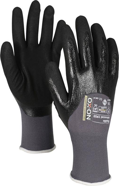 Schnittschutzhandschuh Flexible Advanced 1903,OX-ON, Gr.8 - Artikel: 5701952921782