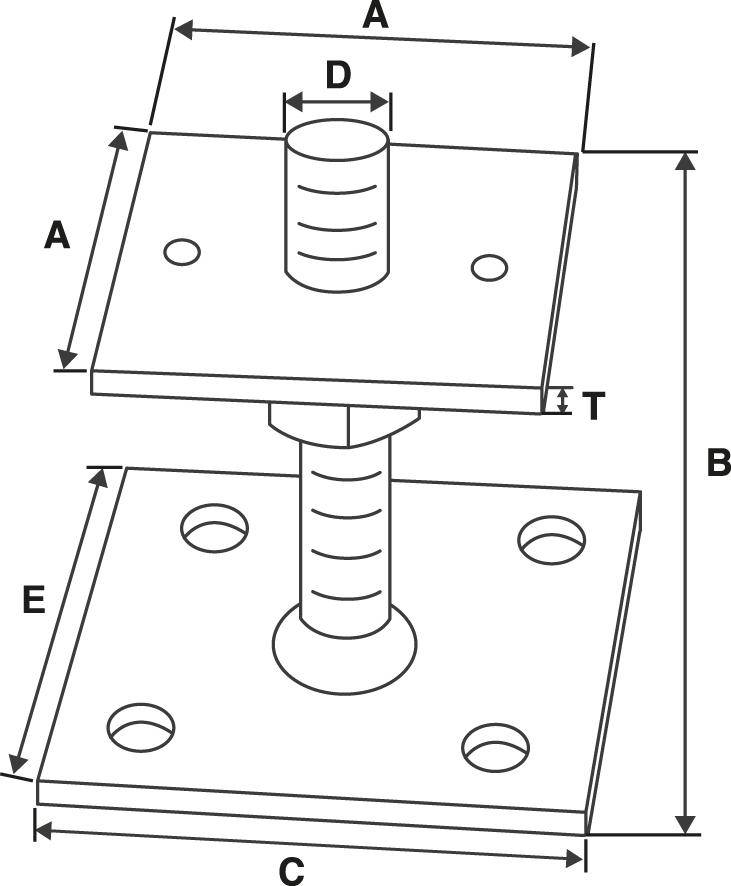 SST Pfostenhalter PCN80-R STRECKE - Artikel: 5701953047405