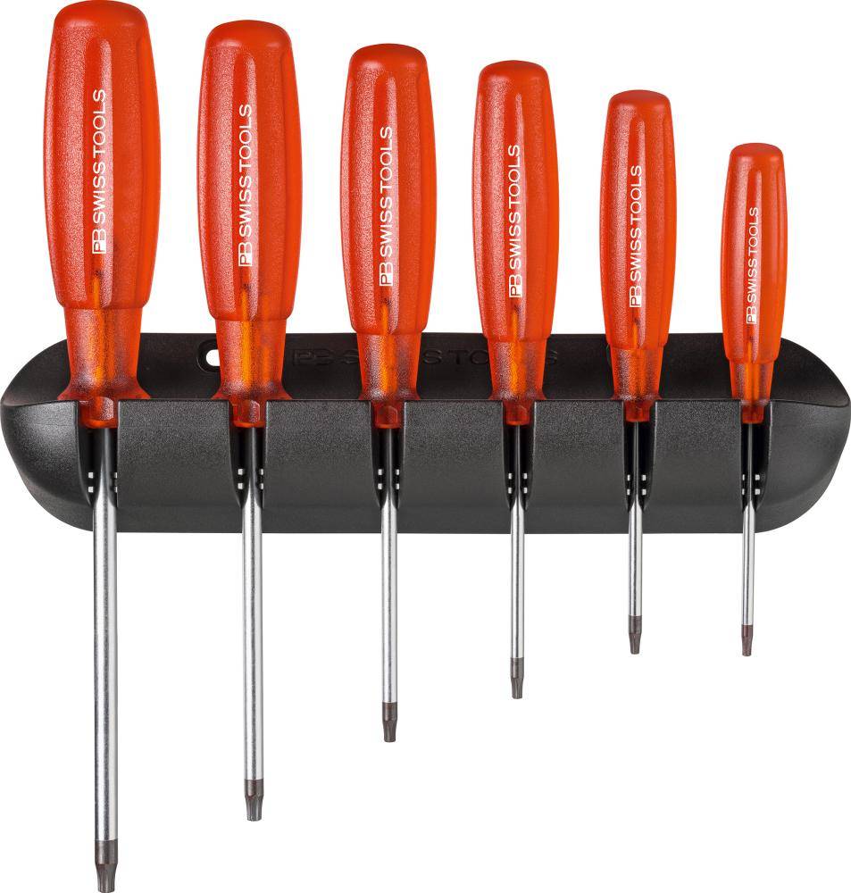 Schraubendreher-Satz 6-teilig Torx im Wandhalter Multicraft PB Swiss Tools - Artikel: 7610733019731