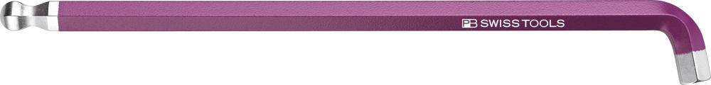 Winkelschraubendreher 100Grad kurz Rainbow 8mm Kugelkopf PB Swiss Tools - Artikel: 7610733243655