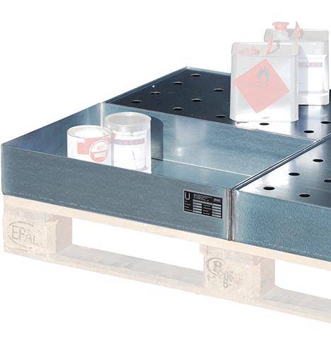 Kleingebindewanne Pal. 1200x600x120 mm - Artikel: 7830101535