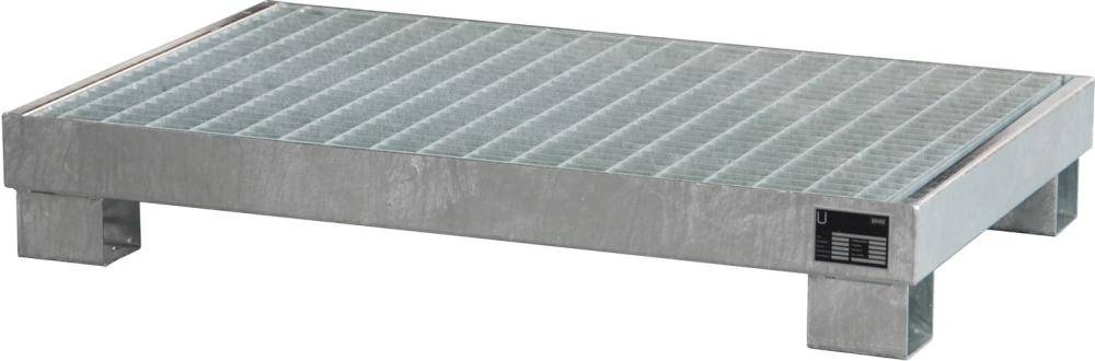 Auffangwanne mit GR 1300x800x205 verz - Artikel: 7830101567