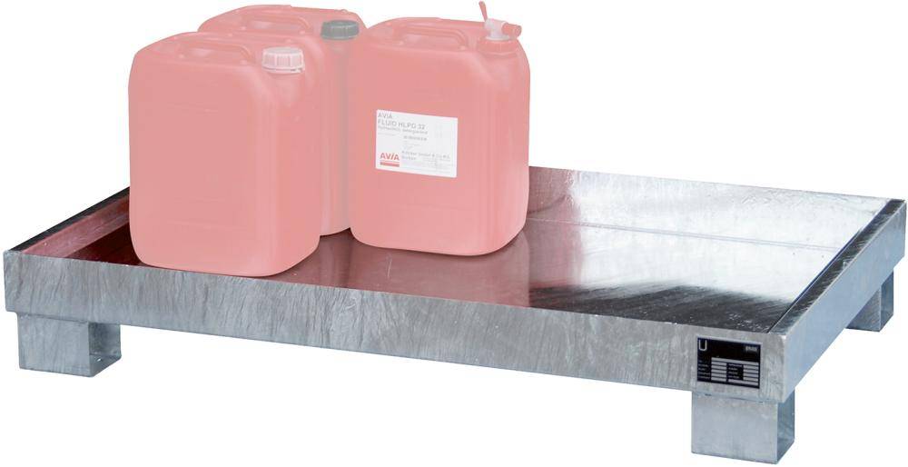 Auffangwanne ohne GR 1300x800x205 verz - Artikel: 7830101579