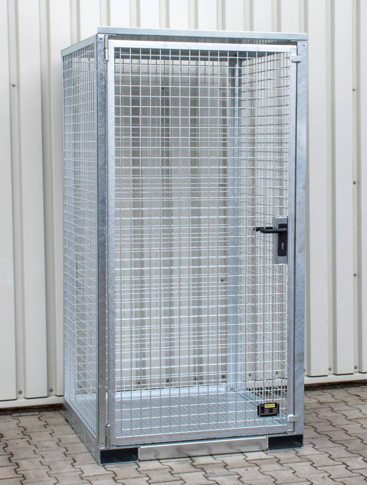 Gasflaschen-Container 1085x1140x2170 mm - Artikel: 7830101622