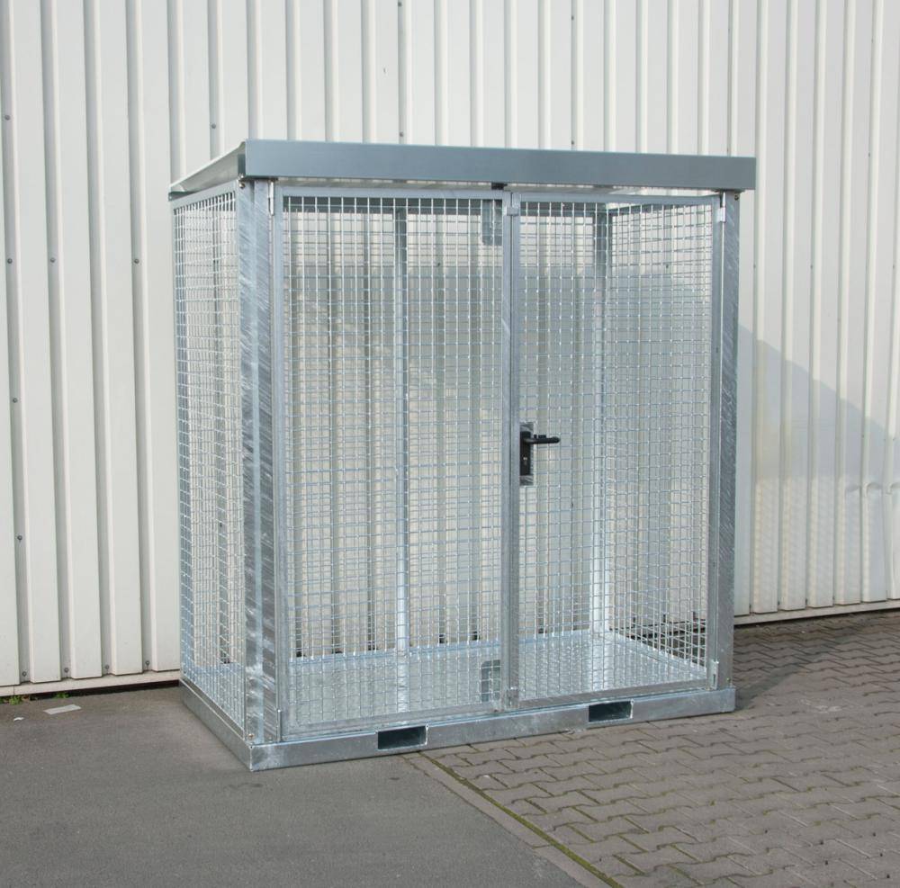 Gasflaschen-Container 2115x1155x2260 mm - Artikel: 7830101623