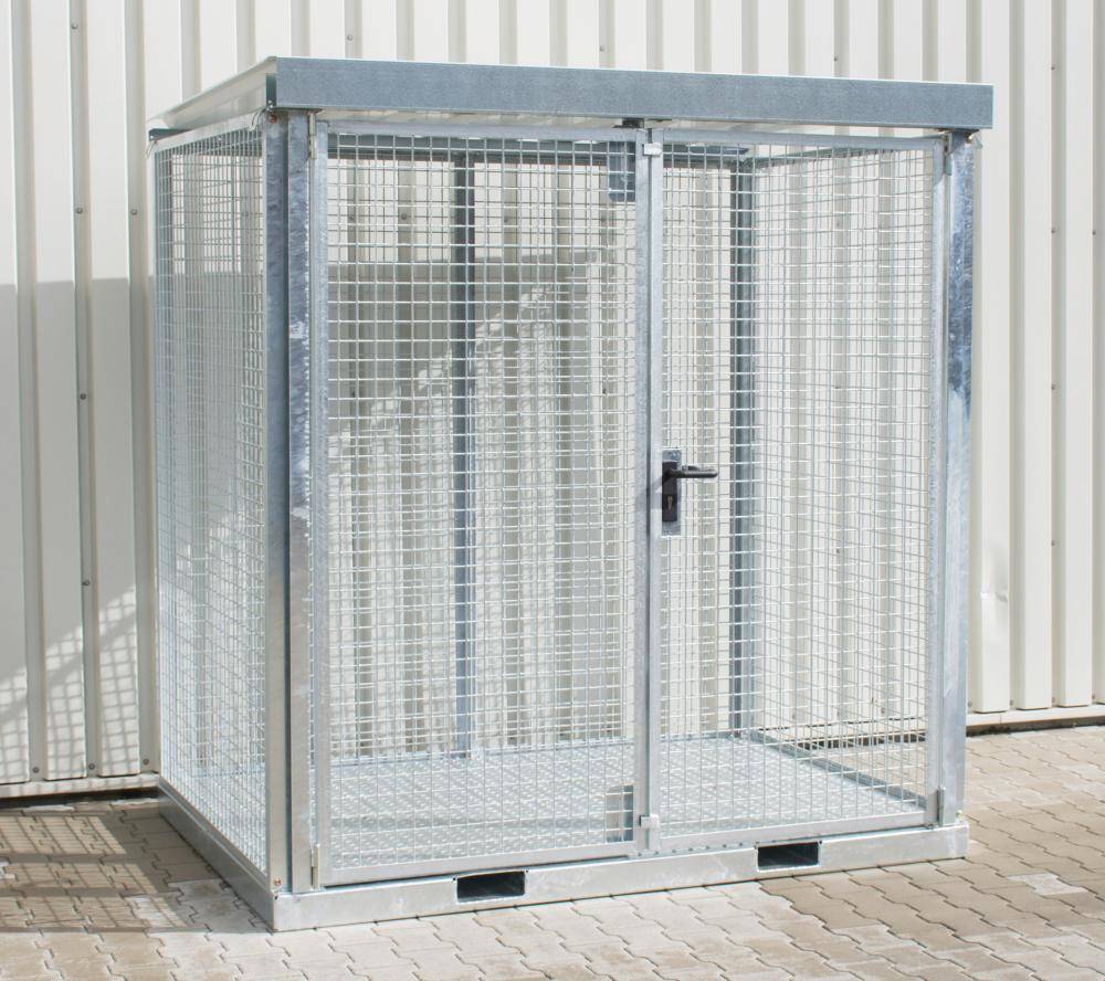 Gasflaschen-Container 2115x1570x2260 mm - Artikel: 7830101624