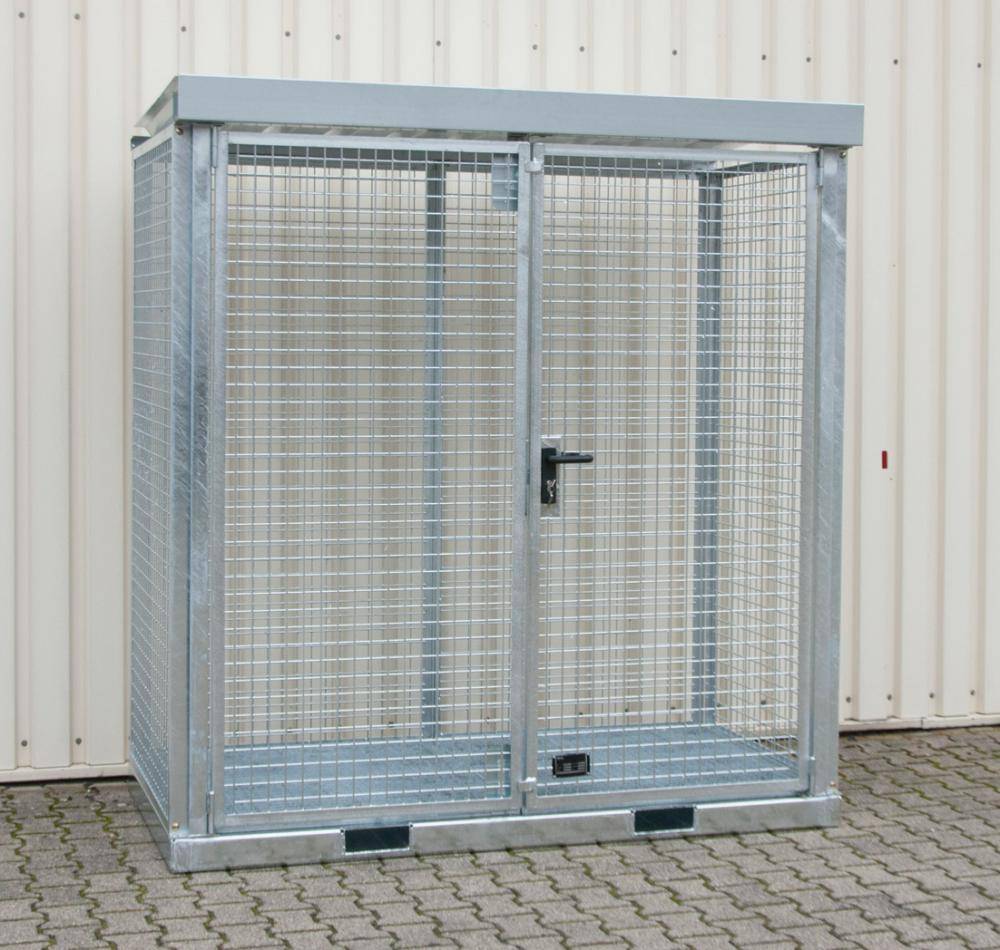Gasflaschen-Container 2115x1155x2260 mm - Artikel: 7830101629
