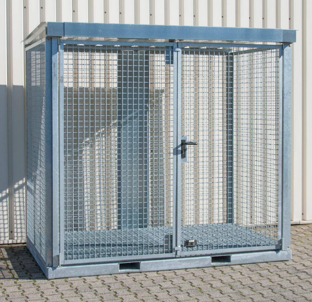Gasflaschen-Container 2535x1575x2260 mm - Artikel: 7830101631