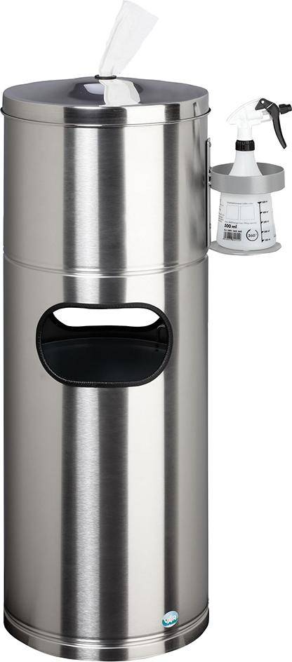 Desinfektionsstation fahrbar Edelstahl - Artikel: 7830105630