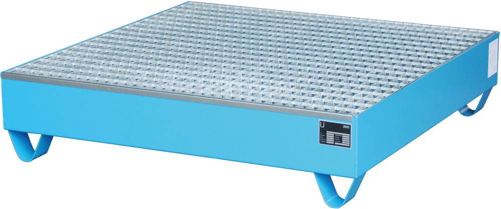 Auffangwanne m. Rost 1200x1200x285 mm