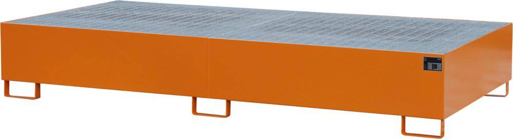 Auffangwanne AW 1000-2 lackiert orange RAL 2000 - Artikel: 7830102301