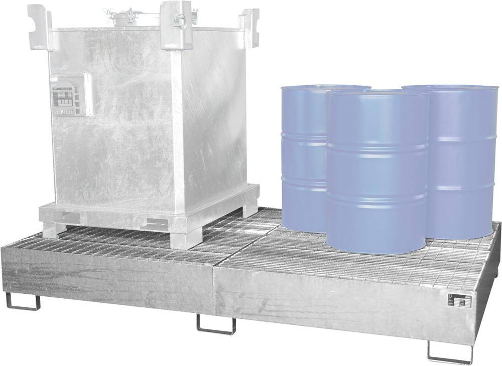 Auffangwanne 1000-10F, verzinkt - Artikel: 7830102312