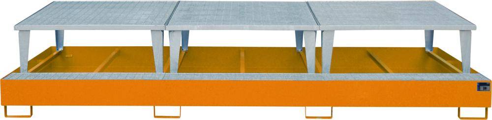 Auffangwanne AWA 1000-3 lackiert orange RAL 2000 - Artikel: 7830102331