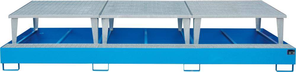 Auffangwanne AWA 1000-3 lackiert blau RAL 5012 - Artikel: 7830102333
