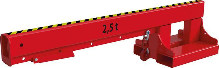 Teleskop-Lader KT-K 2,5 lackiert, Feuerrot 2000x490x480mm