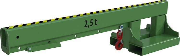 Teleskop-Lader KT-K 2,5 lackiert, Resedagrün 2000x490x480mm