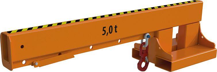 Teleskop-Lader KT-K 5,0 lackiert, Gelborange 2000x500x520mm