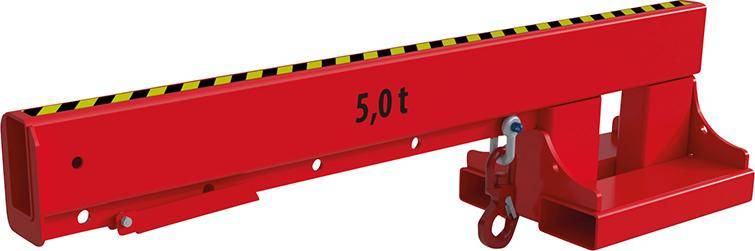 Teleskop-Lader KT-K 5,0 lackiert, Feuerrot 2000x500x520mm