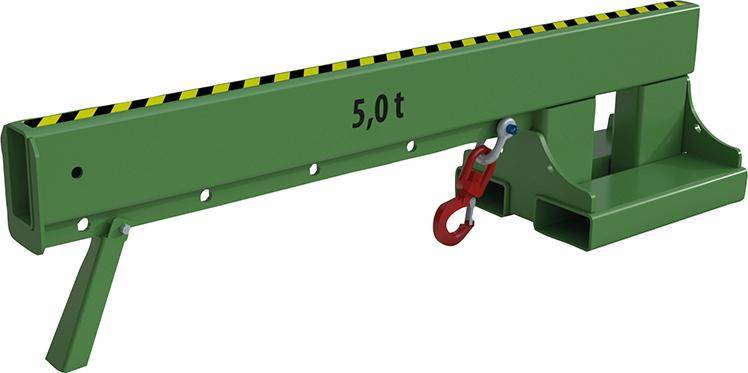 Teleskop-Lader KT-K 5,0 lackiert, Resedagrün 2000x500x520mm