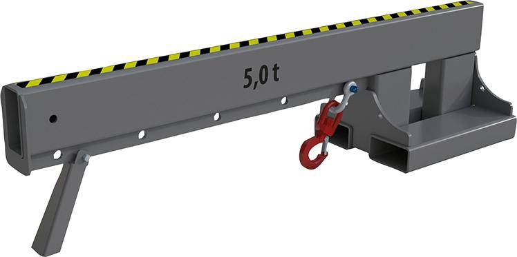 Teleskop-Lader KT-K 5,0 lackiert, Mausgrau 2000x500x520mm