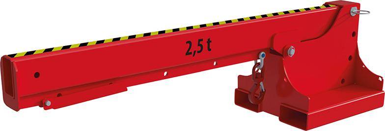 Teleskop-Lader KTH-K 2,5 lackiert, Feuerrot 2050x540x560mm