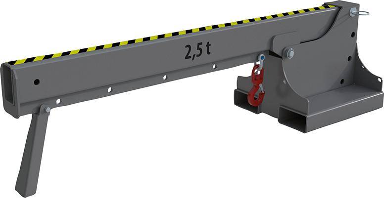 Teleskop-Lader KTH-K 2,5 lackiert, Mausgrau 2050x540x560mm