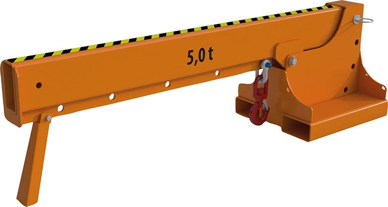 Teleskop-Lader KTH-K 5,0 lackiert, Gelborange 2050x550x600mm