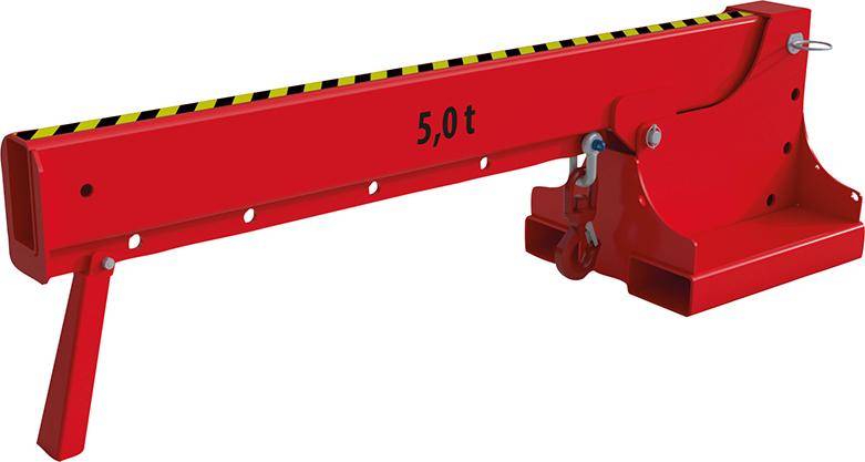 Teleskop-Lader KTH-K 5,0 lackiert, Feuerrot 2050x550x600mm