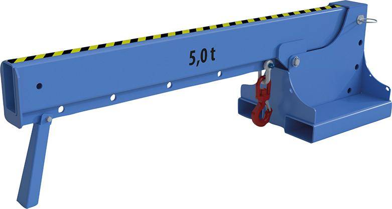 Teleskop-Lader KTH-K 5,0 lackiert, Lichtblau 2050x550x600mm