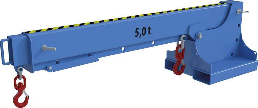 Teleskop-Lader KTH 5,0 lackiert, Lichtblau 2200x550x600mm