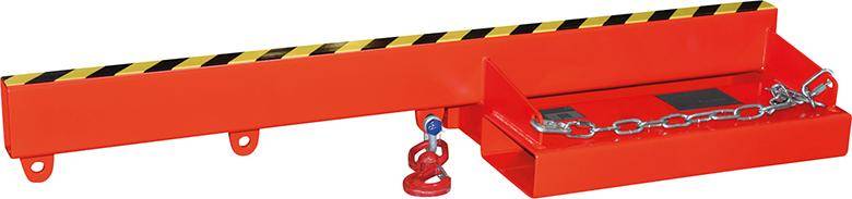 Lastarm LA 1600-2,5 lackiert, Feuerrot
