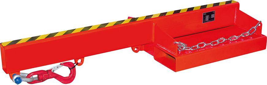 Lastarm LA 1600-5,0 lackiert, Feuerrot