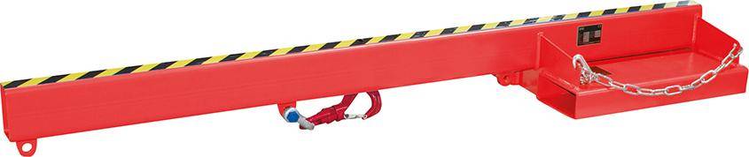 Lastarm LA 2400-5,0 lackiert, Feuerrot