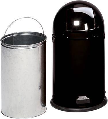 Abfallsammler 33 l schwarz 700x350 mm - Artikel: 7830105552