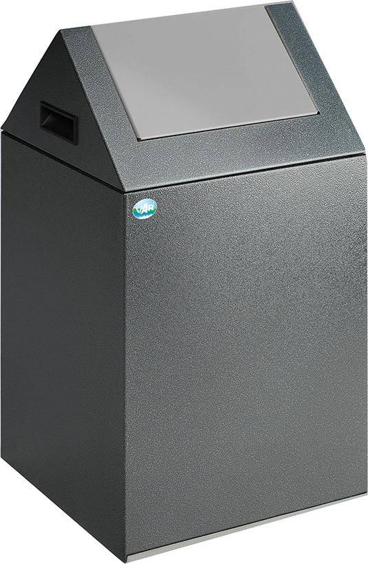 Wertstoffsammelgerät WSG 40 S antik-silber Einwurfklappe silber - Artikel: 7830105606