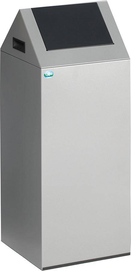 Wertstoffsammelgerät WSG 55 S silber Einwurfklappe anthrazit - Artikel: 7830105615