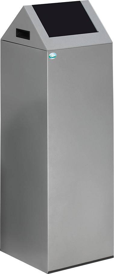 Wertstoffsammelgerät WSG 85 S silber Einwurfklappe anthrazit - Artikel: 7830105621