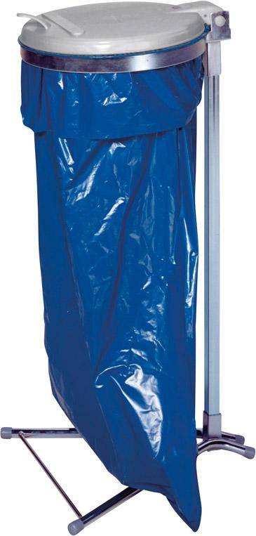 Abfallsammler 120 l verz.4 Standfüße KS-Deckel - Artikel: 7830105910