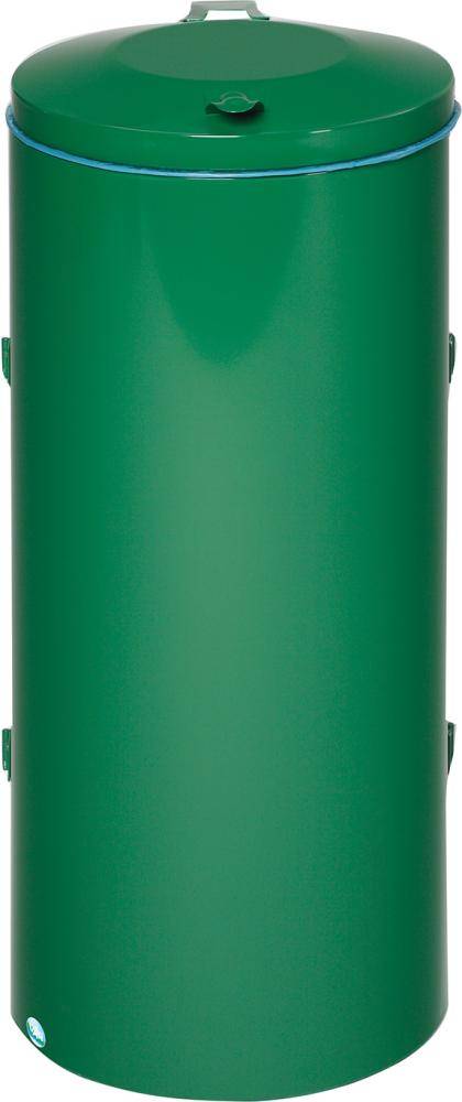 Abfallsammler-Doppeltür 120 l grün H 980 mm - Artikel: 7830106002